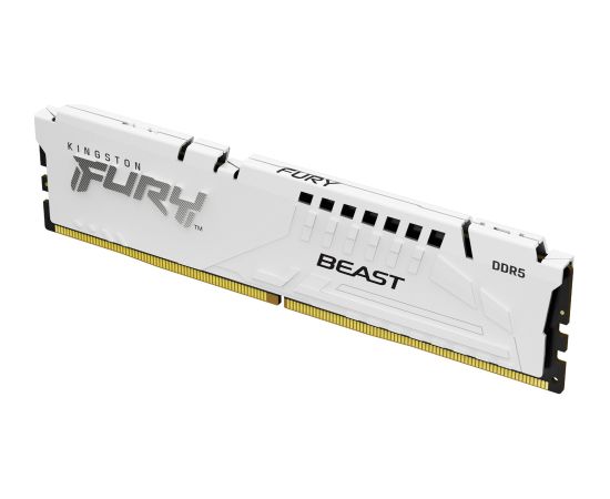 Kingston Technology FURY 32GB 5200MT/s DDR5 CL36 DIMM (Kit of 2) Beast White EXPO