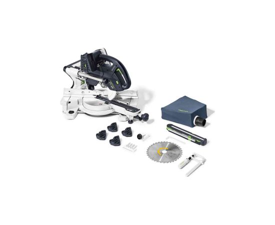 Leņķzāģis Festool KSC 60 EB-Basic KAPEX; 2x18 V (bez akumulatora un lādētāja)