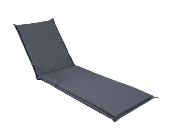 Cushion for chair SUMMER 55x190x5 cm, dark grey