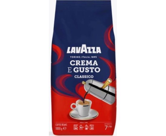 Kafijas pupiņas Lavazza Crema e Gusto - Classico 1 kg