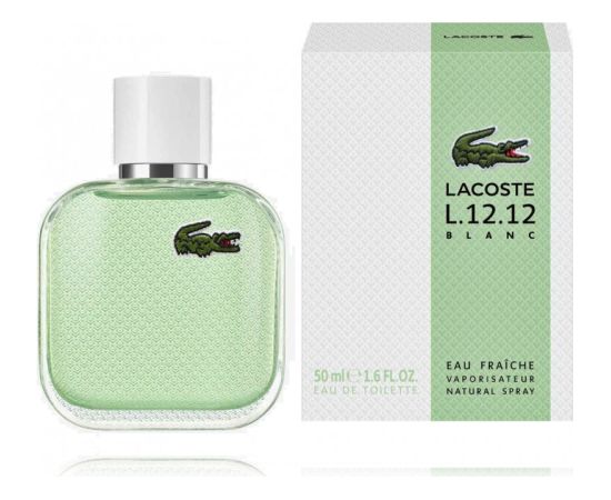 Lacoste L.12.12 Blanc Eau Fraiche EDT 50 ml. smaržas vīriešiem