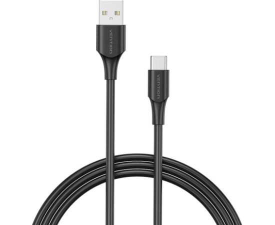 USB 2.0 A to USB-C 3A cable 0.5m Vention CTHBD black