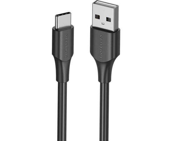 USB 2.0 A to USB-C 3A cable 0.5m Vention CTHBD black