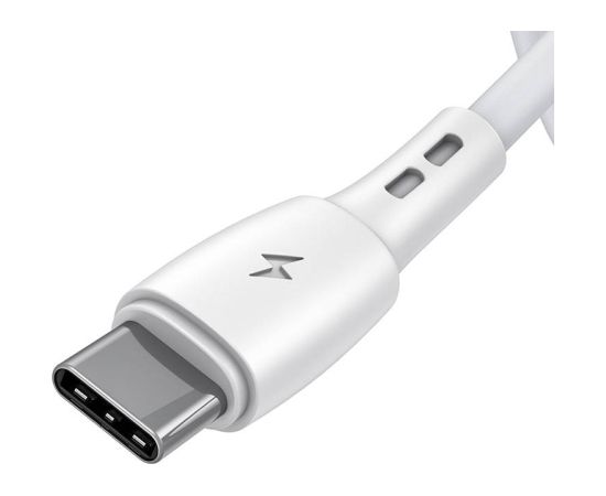 USB to USB-C cable Vipfan Racing X05, 3A, 1m (white)