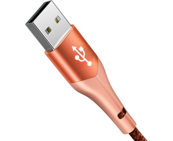 USB to USB-C Mcdodo Magnificence CA-7962 LED cable, 1m (orange)