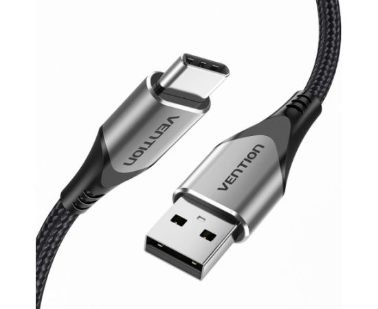 USB 2.0 A to USB-C 3A Cable Vention CODHI 3m Gray