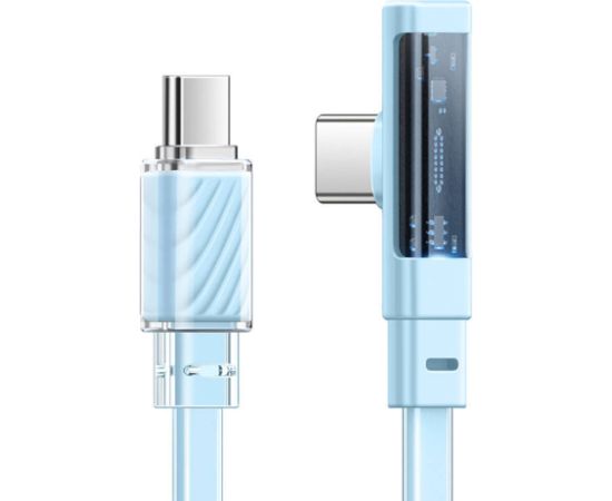 Cable USB-C to USB-C Mcdodo CA-3452 100W 90 Degree 1.2m (blue)