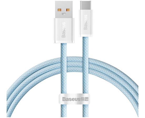 Cable USB to USB-C Baseus Dynamic Series, 100W, 1m (blue)