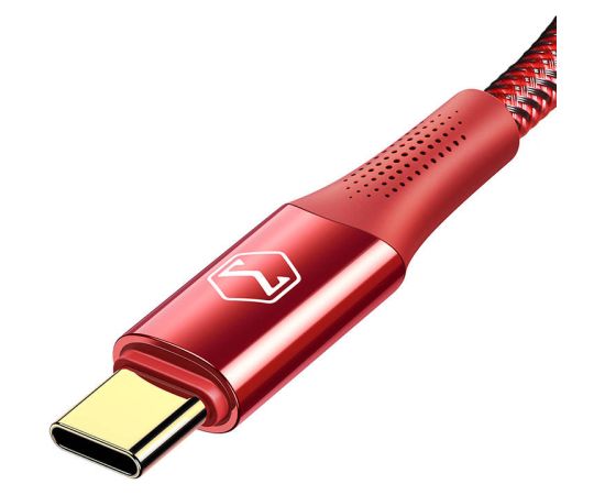 Cable USB-C to USB-C Mcdodo CA-8321 100W 90 Degree 1.2m (red)