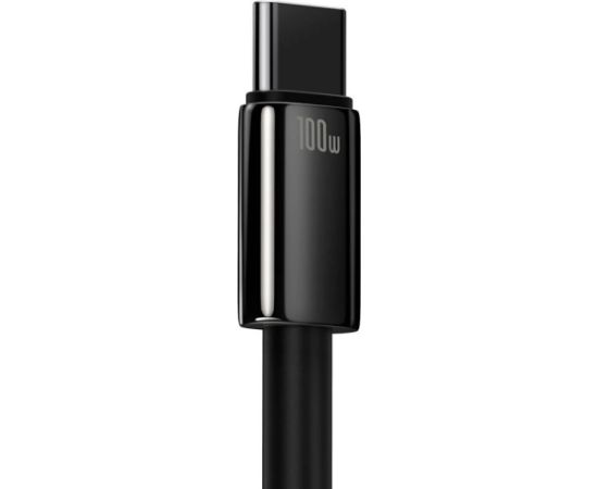 Baseus Tungsten Gold Cable USB to USB-C, 100W, 1m (black)