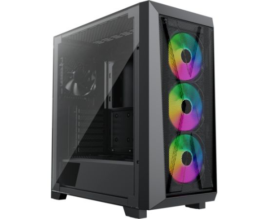 Xilence XILENT X X912.ARGB, tower case (black, tempered glass)