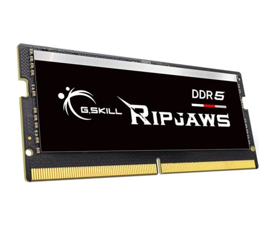 G.Skill DDR5 - 32GB - 5600 - CL - 46 (1x 32 GB) , Single (black, F5-5600S4645A32GX1-RS, Ripjaws , INTEL XMP)