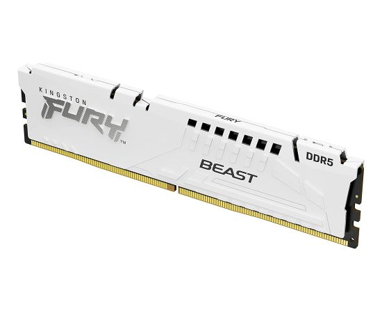 Kingston FURY 64 GB DDR5-5200 Kit, memory (white, KF552C36BWEK2-64, Beast, EXPO)