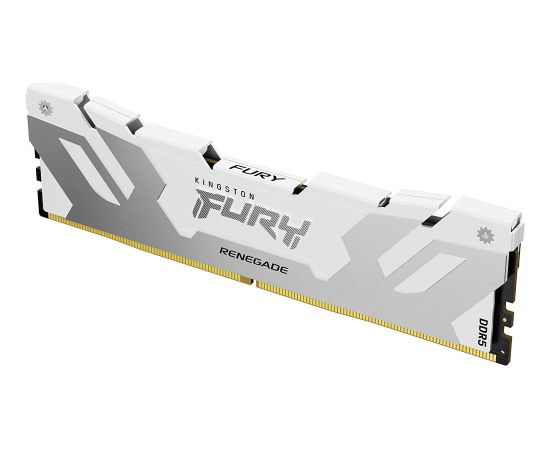 Kingston FURY 32 GB DDR5-6400 Kit, memory (white, KF564C32RWK2-32, Renegade, XMP)