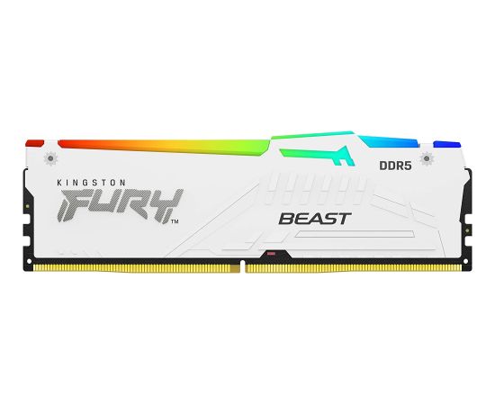 Kingston FURY 32 GB DDR5-6000, memory (white, KF560C36BWEA-32, Beast RGB, EXPO)