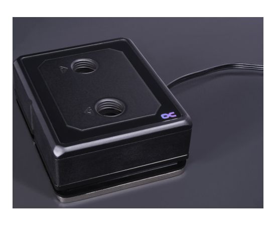 Alphacool Eisblock XPX Pro Aurora - Full Brass black Digital RGB, CPU cooler (black)