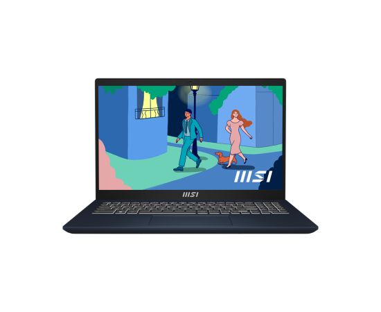 MSI Modern 15 B12MO-640PL Laptop 39.6 cm (15.6") Full HD Intel® Core™ i5 i5-1235U 16 GB DDR4-SDRAM 512 GB SSD Wi-Fi 6 (802.11ax) Windows 11 Home Black