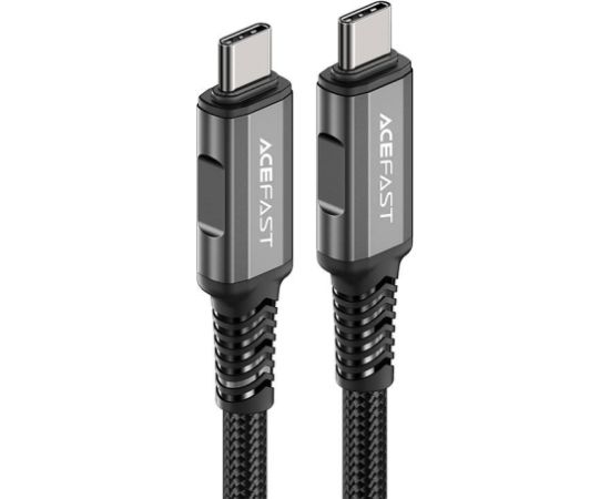 Cable USB-C to USB-C Acefast C1-09, 48W,  1m (black-gray)