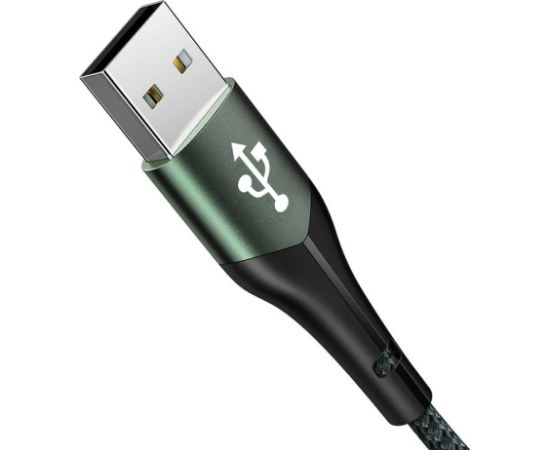 USB to USB-C Mcdodo Magnificence CA-7961 LED cable, 1m (green)