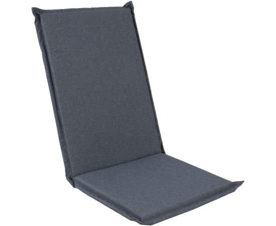 Cushion for chair SUMMER 48x115x4,5cm, dark grey