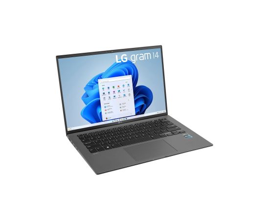 LG Gram 14Z90R Laptop 35.6 cm (14") WUXGA Intel® Core™ i5 i5-1340P 8 GB LPDDR5-SDRAM 512 GB SSD Wi-Fi 6E (802.11ax) Windows 11 Pro Grey REPACK New Repack/Repacked