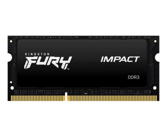 Kingston Fury Impact, SODIMM, DDR3L, 16 GB, 1866 MHz, CL11 (KF318LS11IBK2/16)