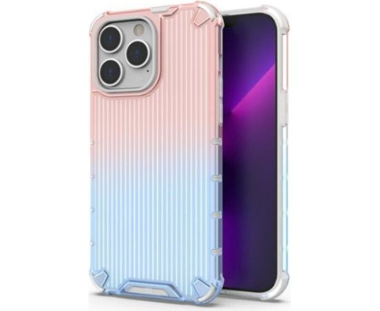 iLike Apple  iPhone 14 Pro Max pink and blue armored case Protect Case