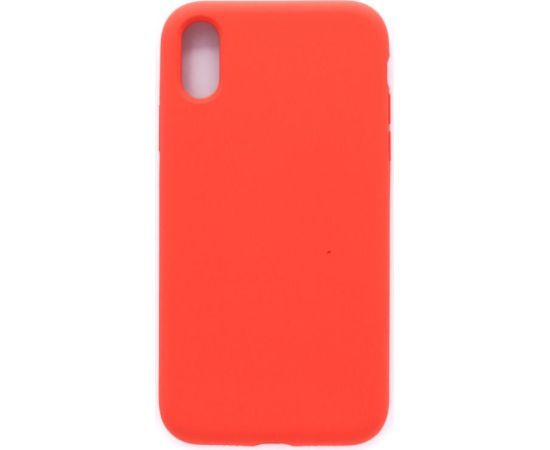 Evelatus Apple  iPhone Xs Max Premium Soft Touch Silicone Case Red