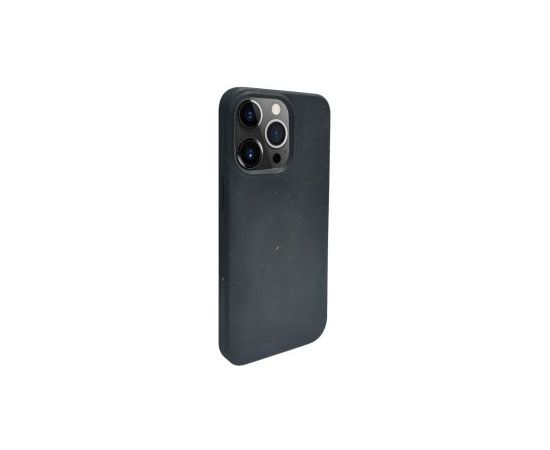 iLike iPhone 13 Pro Silicone plastic case Eco Print Design Apple Black