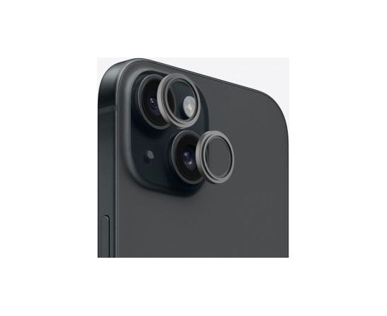 Evelatus iPhone 15 Camera Lens Protector Armor Apple Space Black