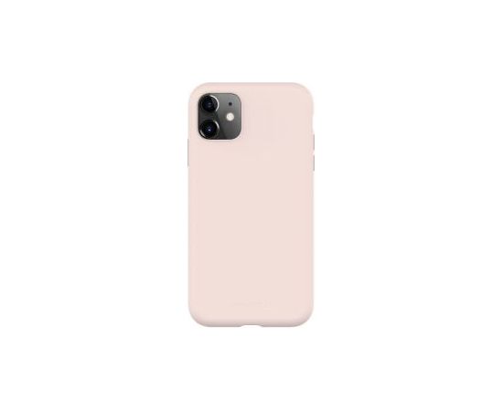 Evelatus iPhone 11 Premium Soft Touch Silicone Case Apple Pink Sand