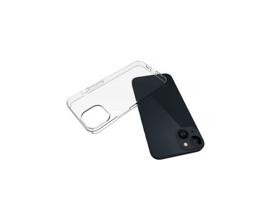 Evelatus iPhone 15 Clear Silicone Case 1.5mm TPU Apple Transparent