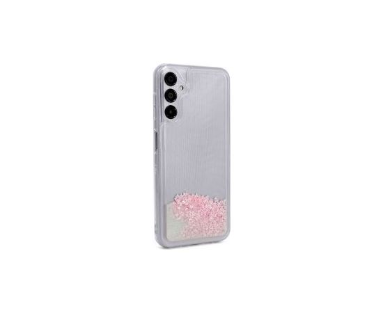 iLike Galaxy A14 5G Silicone Case Water Glitter Samsung Pink