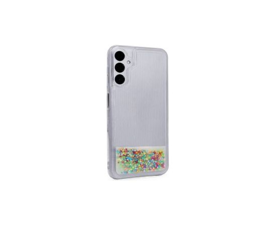 iLike Galaxy A14 5G Silicone Case Water Glitter Samsung Rainbow