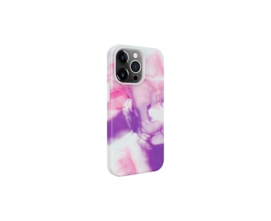 Evelatus iPhone 15 Pro Max Premium Silicone case Customized Print Apple Purple