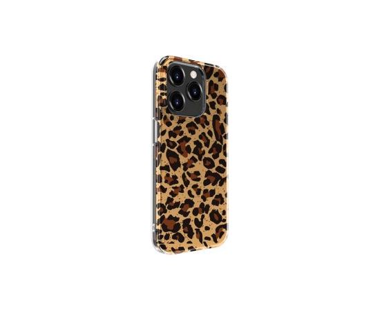 Evelatus iPhone 15 Pro Max PC Customized Print Design Leopard Apple