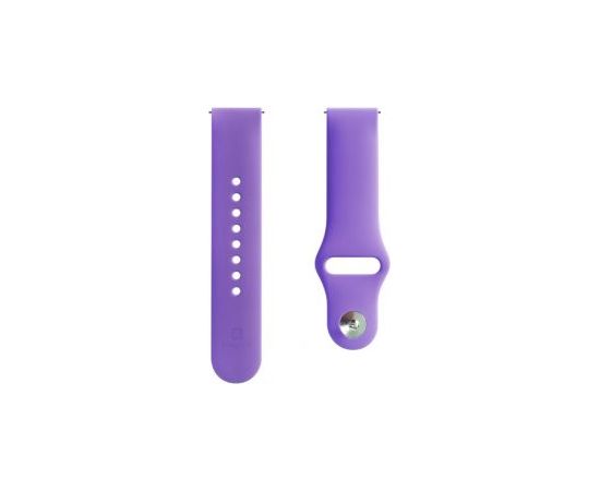 Evelatus 22mm Silicone Loop (130mm M/L)  Deep Purple