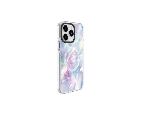 Evelatus iPhone 15 Pro Max PC+TPU With MagSafe Customized Print Apple Purple