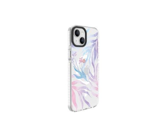 Evelatus iPhone 15 PC+TPU With MagSafe Customized Print Flower Apple