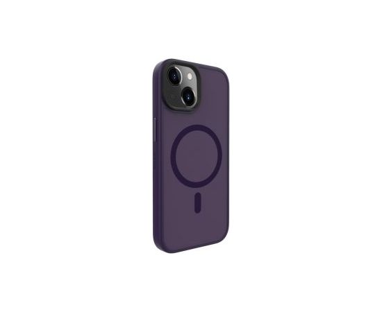 Evelatus iPhone 15 Hybird Case With Magsafe PC+TPU Apple Deep Purple