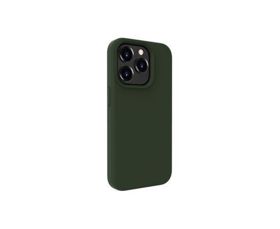 Evelatus iPhone 15 Pro Max Premium Soft Touch Silicone Case Apple Dark Olive