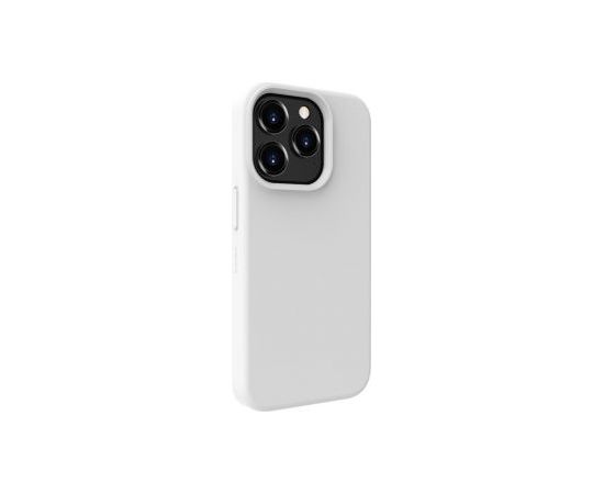 Evelatus iPhone 15 Pro Premium Soft Touch Silicone Case Apple White