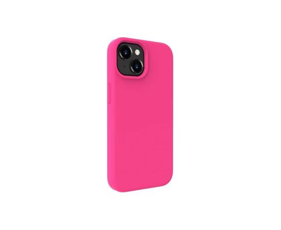 Evelatus iPhone 15 Plus Premium Soft Touch Silicone Case Apple Pink