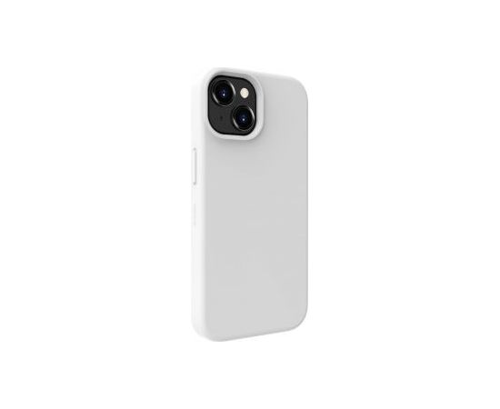 Evelatus iPhone 15 Plus Premium Soft Touch Silicone Case Apple White