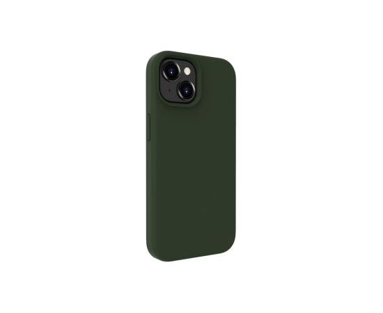 Evelatus iPhone 15 Premium Soft Touch Silicone Case Apple Dark Olive