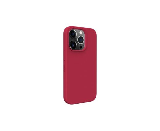 Evelatus iPhone 14 Pro 6.1 Premium Soft Touch Silicone case Apple Red