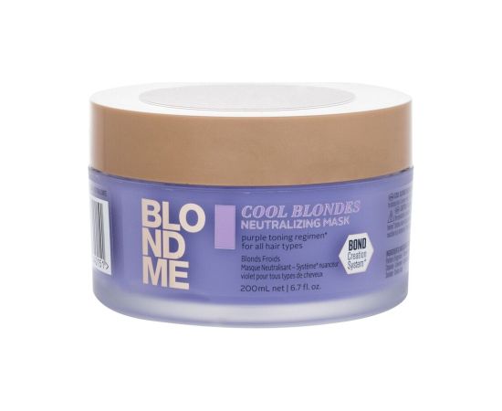 Schwarzkopf Blond Me / Cool Blondes Neutralizing Mask 200ml