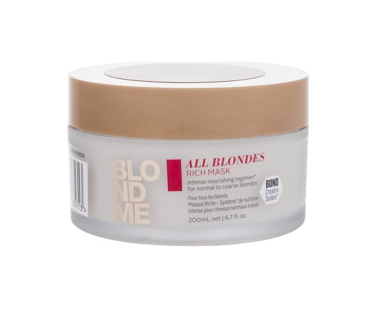 Schwarzkopf Blond Me / All Blondes 200ml Rich Mask