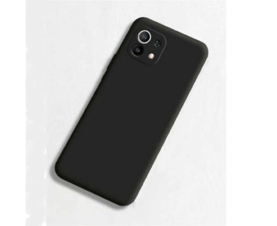 Evelatus Mi 11 Lite/11 Lite 5G/11 Lite 5G NE Nano Silicone Case Soft Touch TPU Xiaomi Black