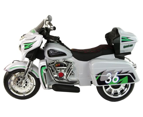 Lean Cars Goldwing NEL-R1800GS Three-Wheeled Battery Motorcycle grey